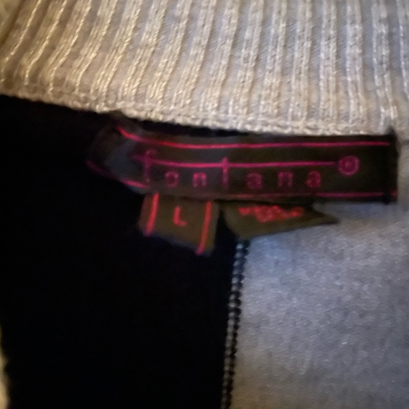 Fontana Zippered Cardigan, size L, crystal embellished - Picture 4 of 6